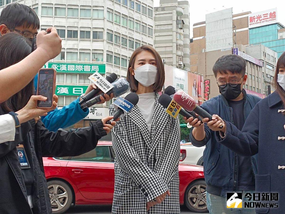 ▲馨亞被告侵佔，親揭真相。（圖／記者王嘉鴻攝, 2022.03.24）