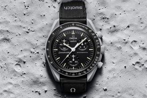 ▲OMEGA×Swatch MoonSwatch登月錶Mission to the Moon，售價7900元。