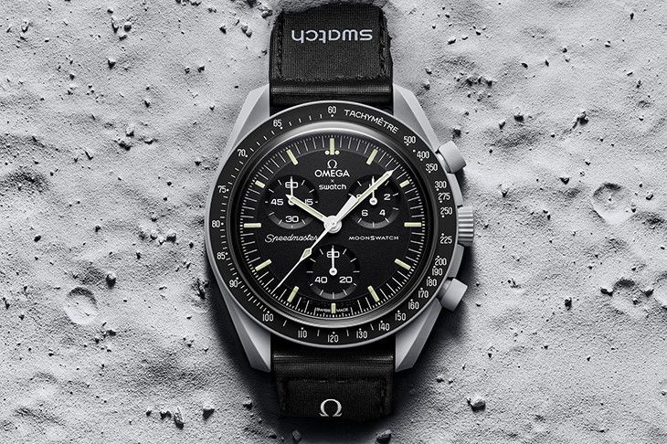 ▲OMEGA×Swatch MoonSwatch登月錶Mission to the Moon，售價7900元。