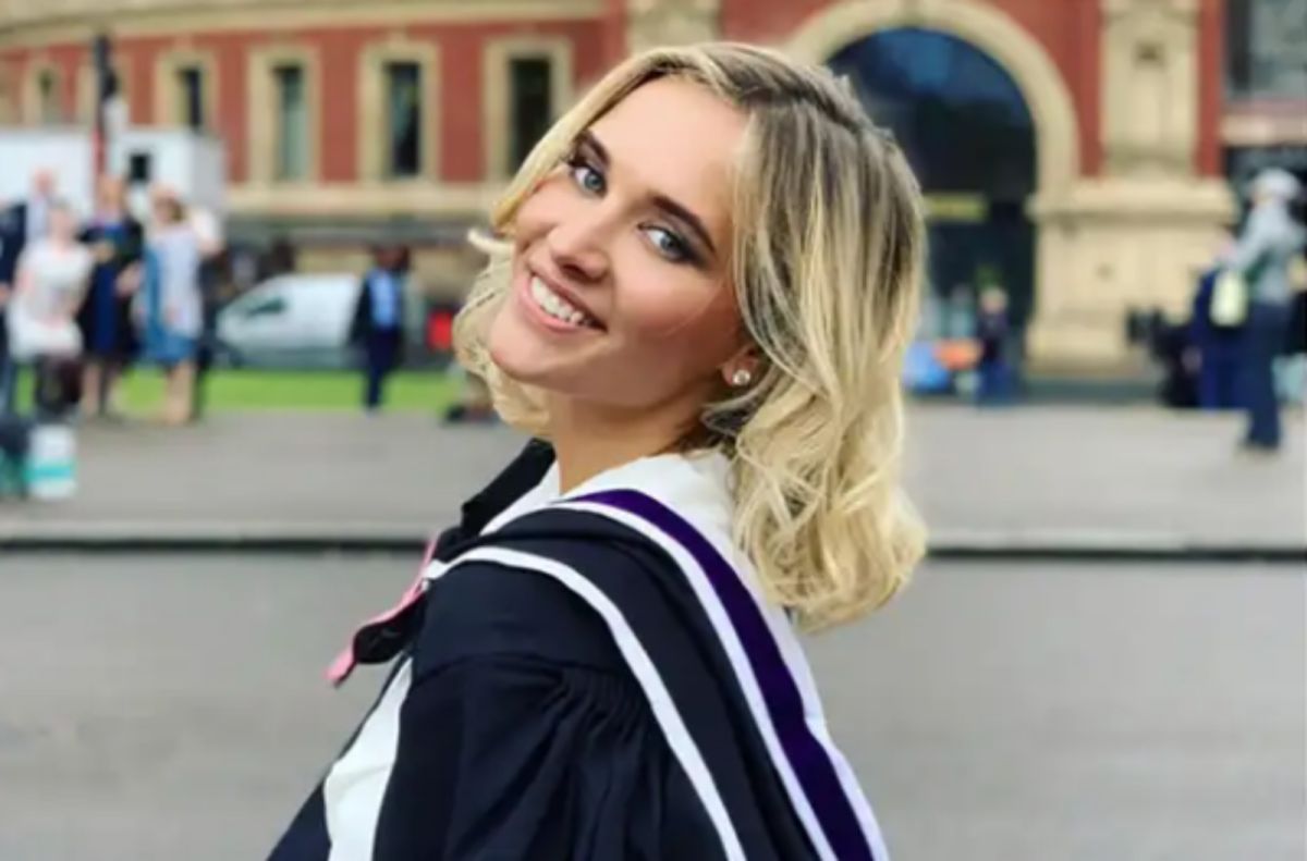 ▲俄羅斯外交部長拉夫羅夫（Sergei Lavrov）情人的女兒科瓦列娃，現在也遭到英國制裁。（圖／翻攝自倫敦旗幟晚報）