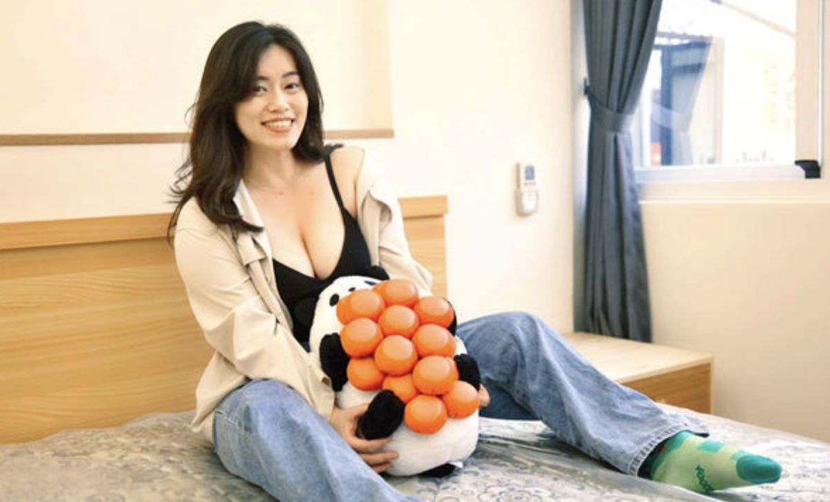 ▲一名柯先生在網路上放上房屋招租的公告，結果照片中讓妻子入鏡，意外成為網友熱議話題。（圖/柯先生授權提供）