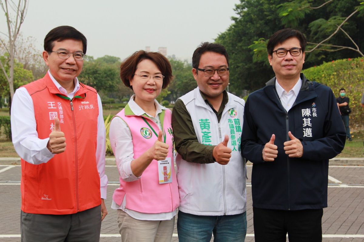 ▲民進黨初選登記截止日議員林宛蓉宣布棄選，前鎮小港市議員參選人黃彥毓對此表達惋惜、欽佩、祝福。（圖／邁向行動大聯盟提供）