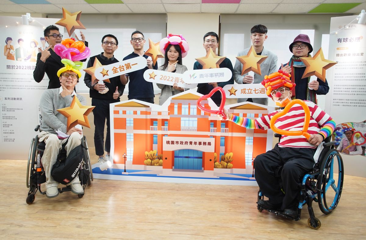 ▲青年局成立滿七週年特別響應3/29青年節，舉辦「七週年線上特展-星青年圖鑑」。（圖／記者李春台攝，2022.03.25）