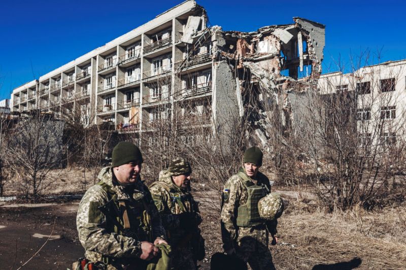 ▲烏克蘭總統澤倫斯基（Volodymyr Zelenskiy）表示，俄羅斯部隊已「徹底摧毀」烏克蘭東部的頓巴斯地區（Donbas）。資料照。（圖／美聯社／達志影像）