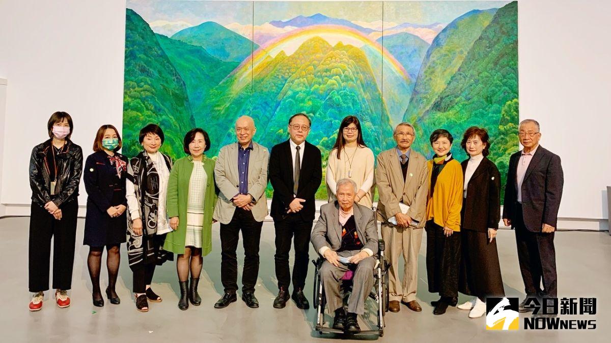 ▲高美館即日起舉辦典藏捐贈展《來自大地的祝福》。（圖／記者陳美嘉攝）