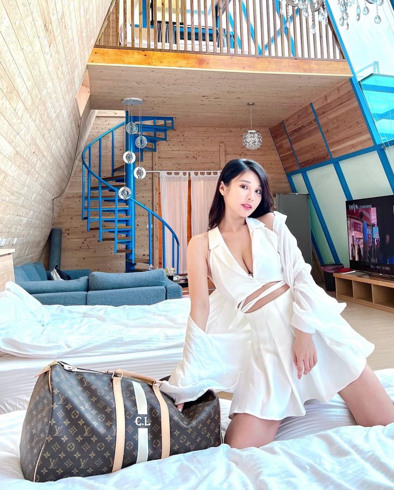 ▲琳妲到南投旅行遇到地震。（圖／翻攝琳妲FB）