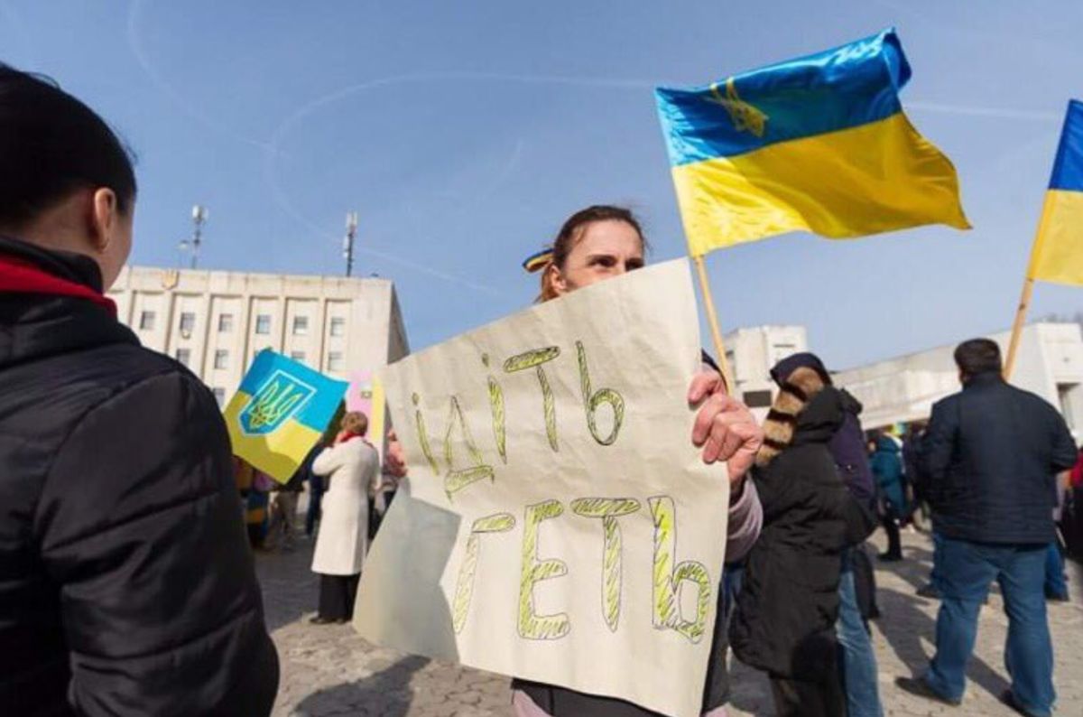 ▲21世紀的戰爭型態不再是比人頭的方式，俄軍對烏軍的人數比例在10:1的情況下，擺明了就是以大欺小，但歷史上常勝的俄軍，竟然久攻烏克蘭不下，最後落得進退維谷。（圖／取自推特＠OstapYarysh）