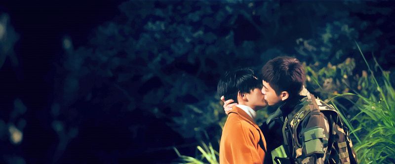▲林暉閔（左）男男初吻獻給黃新皓。（圖／達騰娛樂）