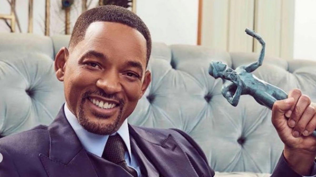 ▲威爾史密斯奪下第94屆奧斯卡影帝，但上秒才剛在台上打人，引發全球熱議。（圖／翻攝自Will Smith IG）