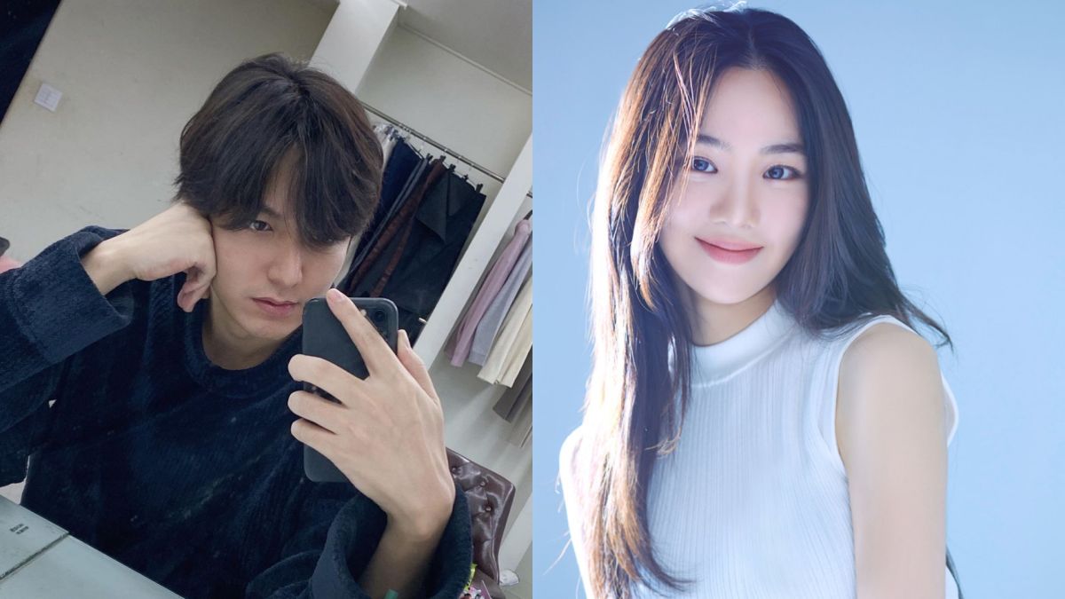 ▲李敏鎬將投入新作《問問星星》拍攝，韓智恩（右）飾演他的未婚妻。（圖／李敏鎬IG、Secret娛樂）