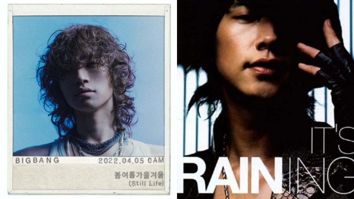 ▲大聲（左）新造型神似Rain。（圖／BIGBANG臉書、Naver）