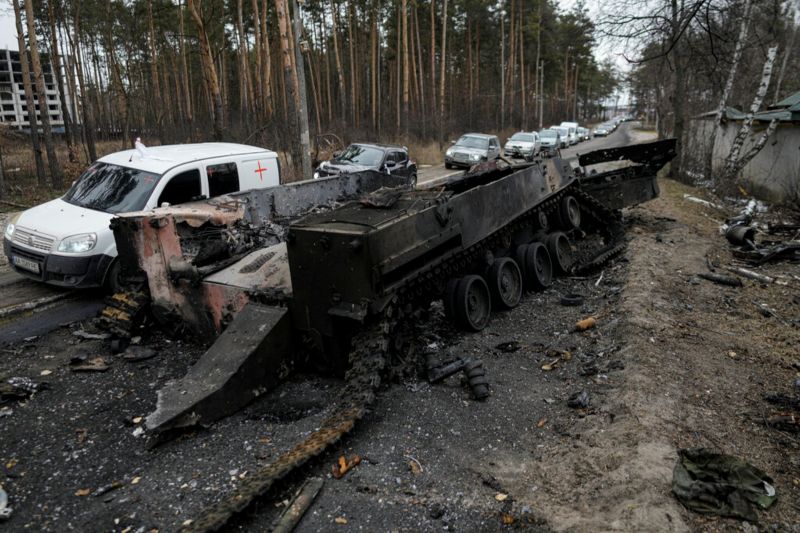 路透：烏克蘭部隊傳捷報　收復基輔外圍城鎮伊爾平
