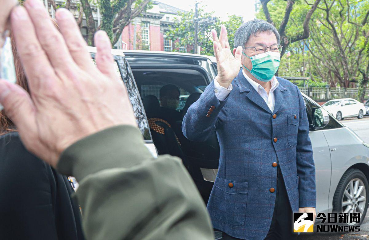 ▲民眾黨黨主席柯文哲出席民眾黨舉辦的國際新春酒會，向駐台的外國大使闡述民眾黨理念。（圖／記者葉政勳攝 , 2022.03.29）