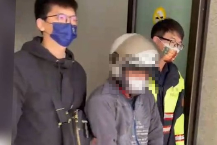 ▲警方依殺人罪嫌，將林姓駕駛移送地檢署偵辦。（圖／翻攝畫面）