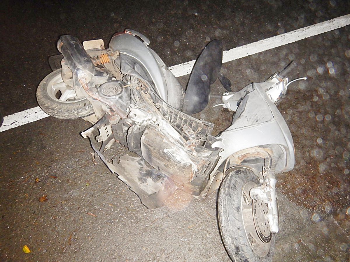 ▲宋姓男子自重燈桿基座傷重不治，經抽血檢測後發現他酒測值高達每公升1.28毫克，幾乎就是爛醉程度。（圖／記者李春台翻攝）