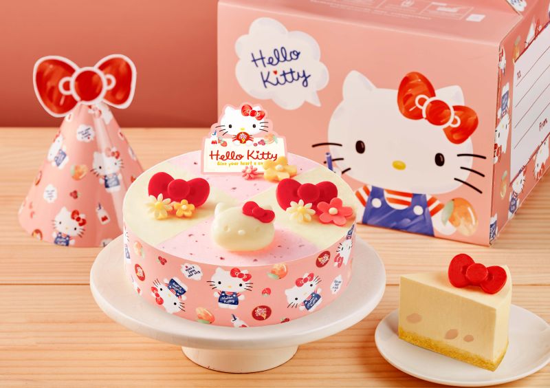 ▲Hello Kitty粉嫩派對6吋，1680元。（圖／COLD STONE提供）