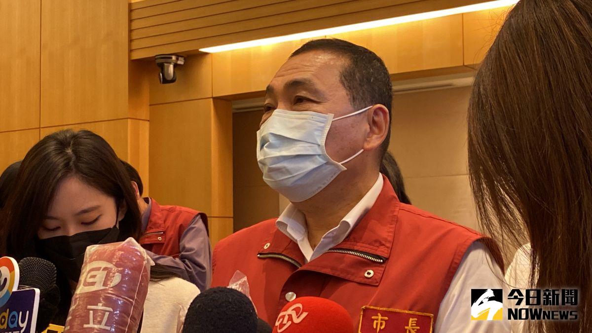 ▲新北市長侯友宜今（30）日表示，盼多給確診者多一點包容、體諒還有空間，大家一起努力把防疫做好。（圖／記者陳志仁攝，2022.03.30）