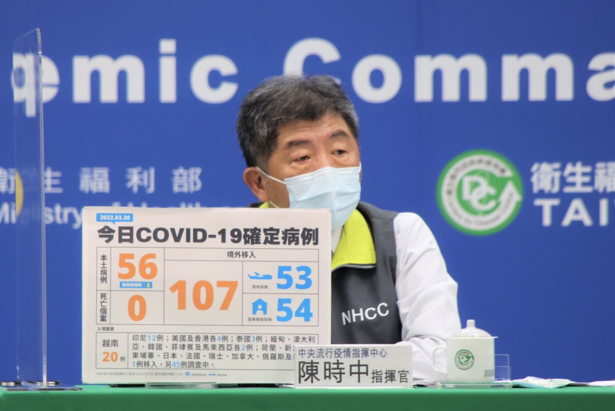 ▲指揮官陳時中今（30）日公布多縣市群聚、相關確診個案疫情狀況。（圖／指揮中心）
