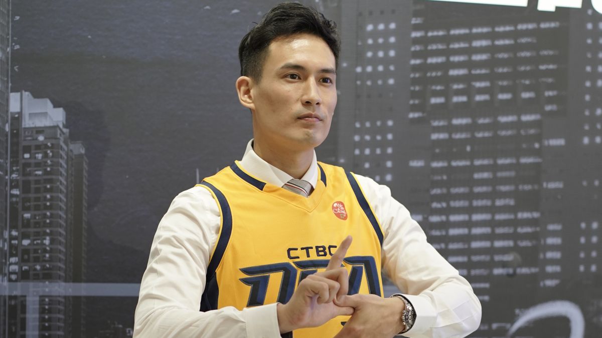 ▲林韋翰加盟T1新北特攻記者會。（圖／新北中信特攻提供）