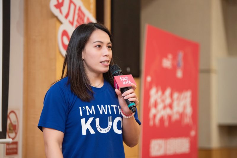 舉重女神郭婞淳 ▲女性運動員如何打破生理與心理限制?舉重女神郭婞淳現身分享。(圖/官方提供)