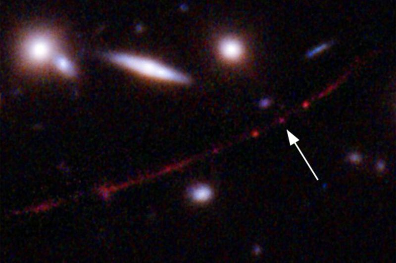 ▲天文學家今天宣布哈伯太空望遠鏡（Hubble Space Telescope）觀測到歷來最遙遠的恆星，距地球280億光年。（圖／美聯社／達志影像）