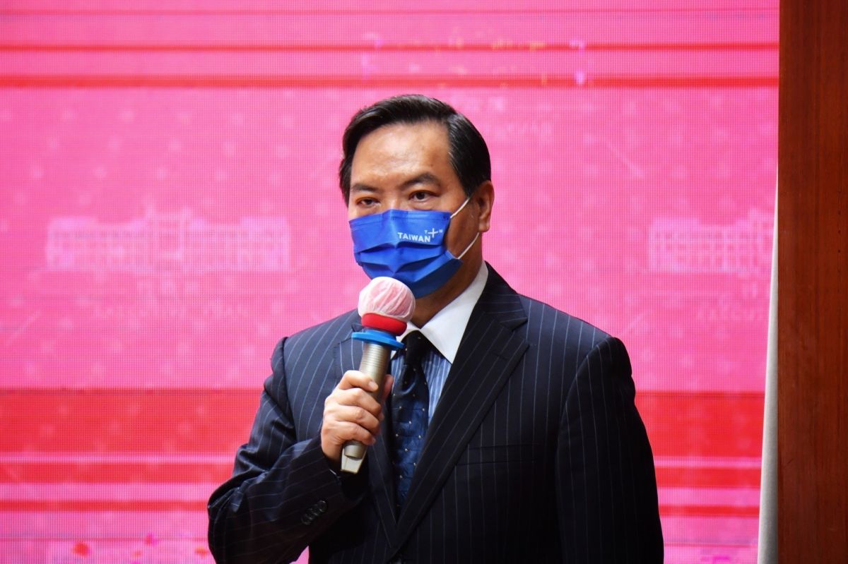 ▲行政院發言人羅秉成表示，確診同仁近3日與其他首長並無密切接觸。（圖／行政院提供）