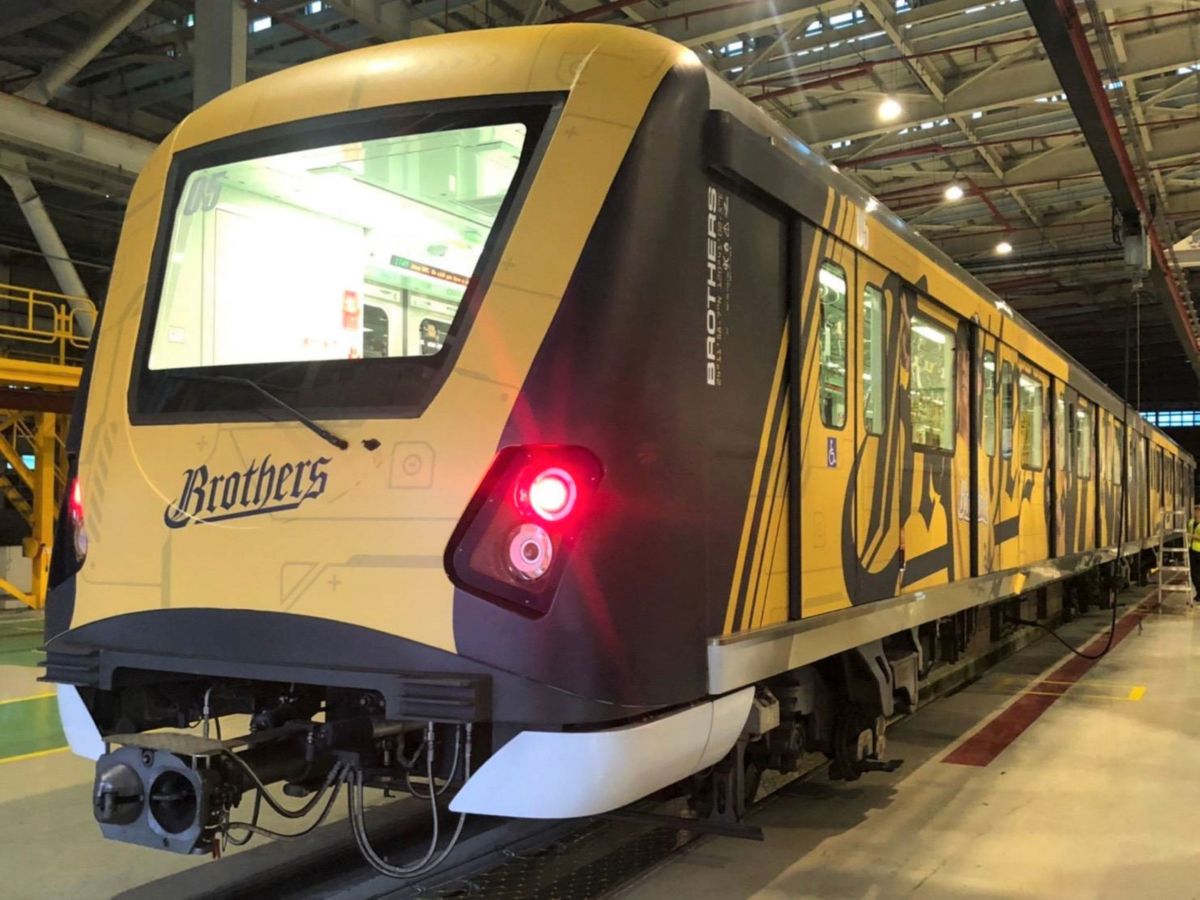 ▲中捷與中信兄弟攜手打造「猛瑪‧鋼鐸拉王者列車」，將於4月2日啟航(圖／中捷公司提供2022.3. 31)