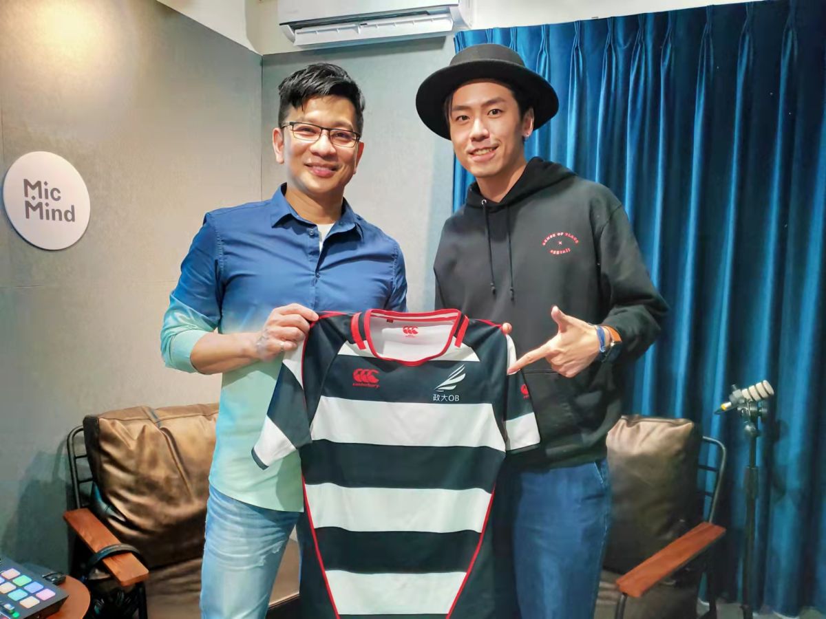 ▲陳子鴻（左）接下「1500聲量音創學院」校長重任。（圖／1500聲量音創學院提供）
