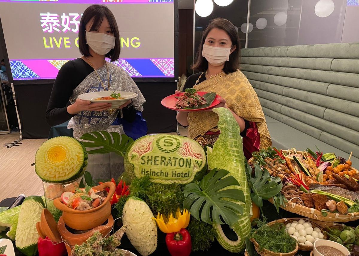 ▲竹豐邑喜來登大飯店和美食作家于美芮再次合作，即日起至24日推出「有夠泰‧泰國美食節」。（圖／新竹豐邑喜來登大飯店提供）