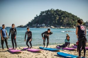 ▲沉浸於浪潮中的衝浪者們在韓國衝浪勝地「竹島」所發生的特別故事(圖／中山73影視提供2022.4. 1)