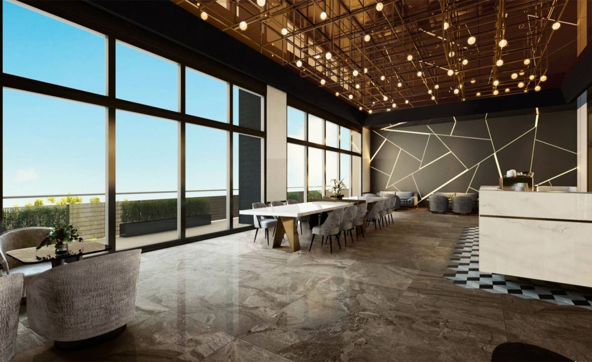 ▲昕銀座10樓會館空間洋溢輕奢都會風，同時兼具休憩功能。（圖／品牌提供）