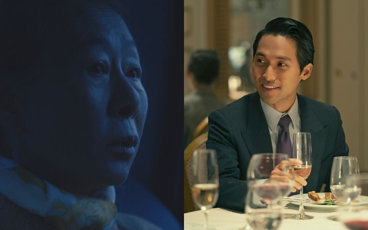 ▲陳河（右）精通英韓文，也懂些許中文。（圖／Apple TV+）