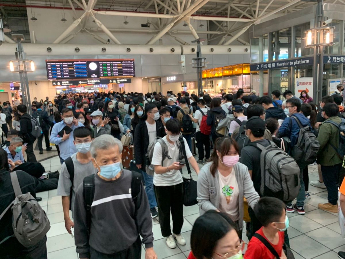 ▲受到東南水泥工安意外影響，高鐵行駛大亂。對此，高鐵今日晚間宣布左營站不再發車北上。（示意圖／翻攝畫面）