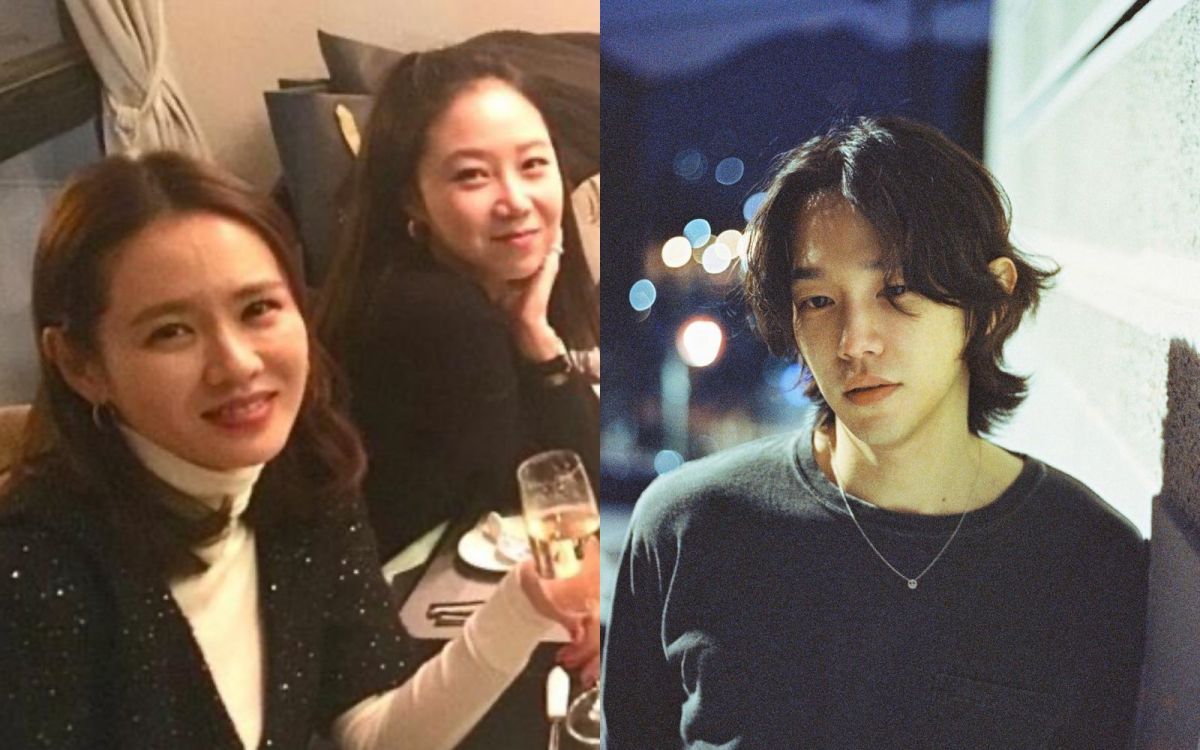 ▲孔孝真（左圖右）據傳答應男友求婚。（圖／孔孝真、Kevin Oh IG）