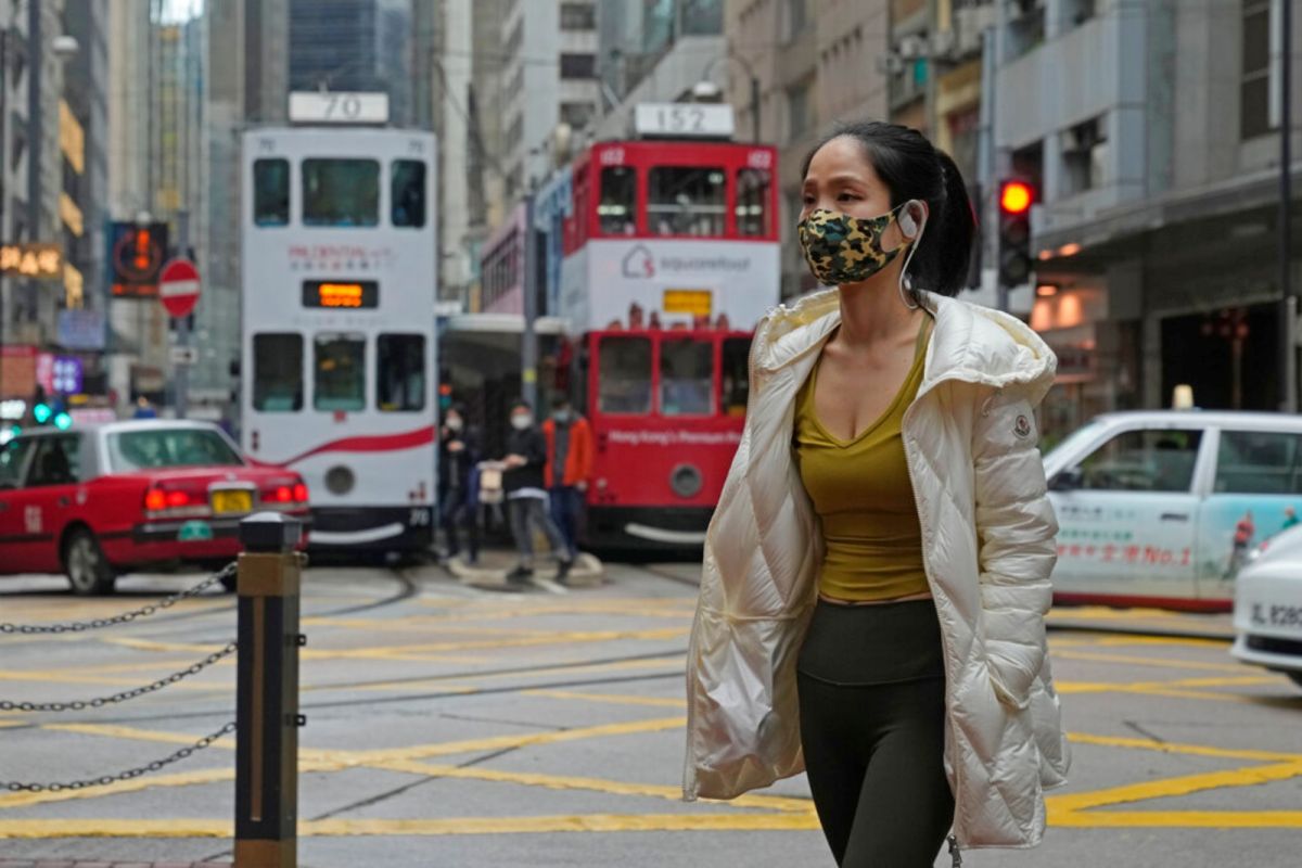 ▲香港政府將在下週推出連續3天的全民自主快篩。（圖／美聯社／達志影像）