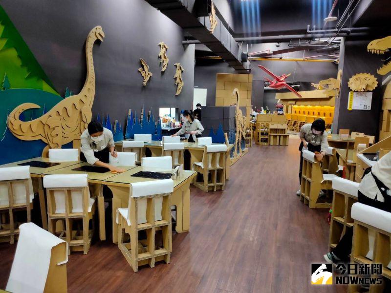 ▲國立自然科學博館科博館出現確診者足跡，今日下午提早閉館清消。（圖／科博館提供）