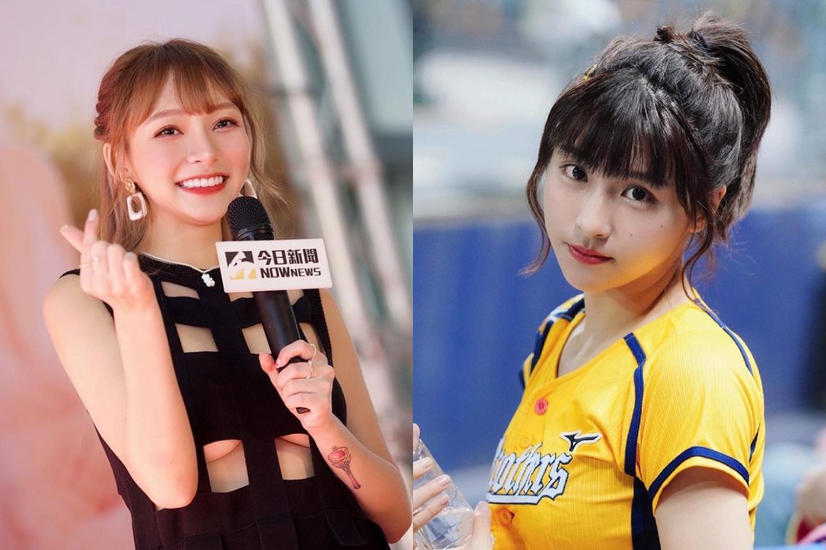 ▲有網友點出兩位啦啦隊女神「峮峮」和「林襄」，好奇詢問「你該如何抉擇？」而引起粉絲們熱議。（圖／翻攝林襄IG、峮峮IG）