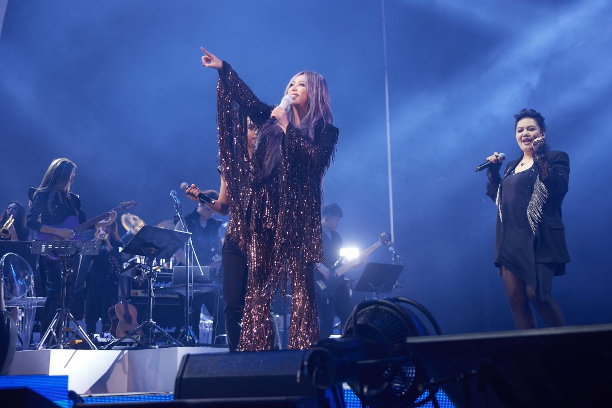 ▲張惠妹的腳傷狀況不太好，被粉絲警告一定要治療好。（圖／聲動娛樂提供）