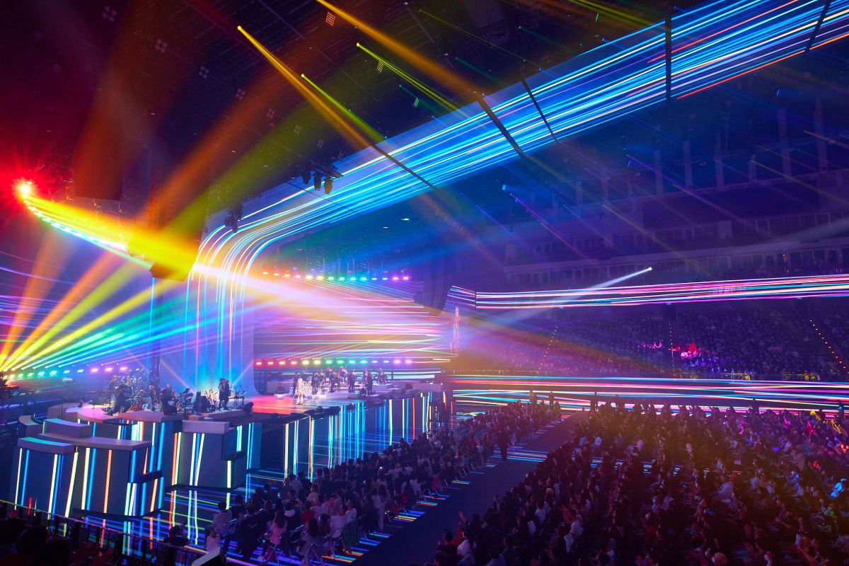 ▲張惠妹於台北小巨蛋辦理演唱會，今日再新增兩名確診案例。（圖／聲動娛樂）