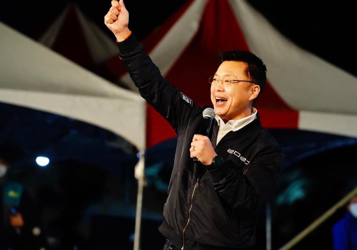 ▲民進黨立委趙天麟確診。（圖／翻攝自趙天麟臉書）