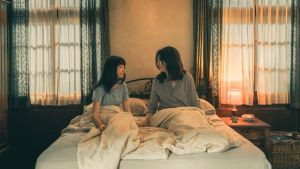 Selina ▲Selina(右)與吳以涵在電影《頭七》母女情深,讓觀眾留下感動淚水。(圖/皮諾丘電影提供)