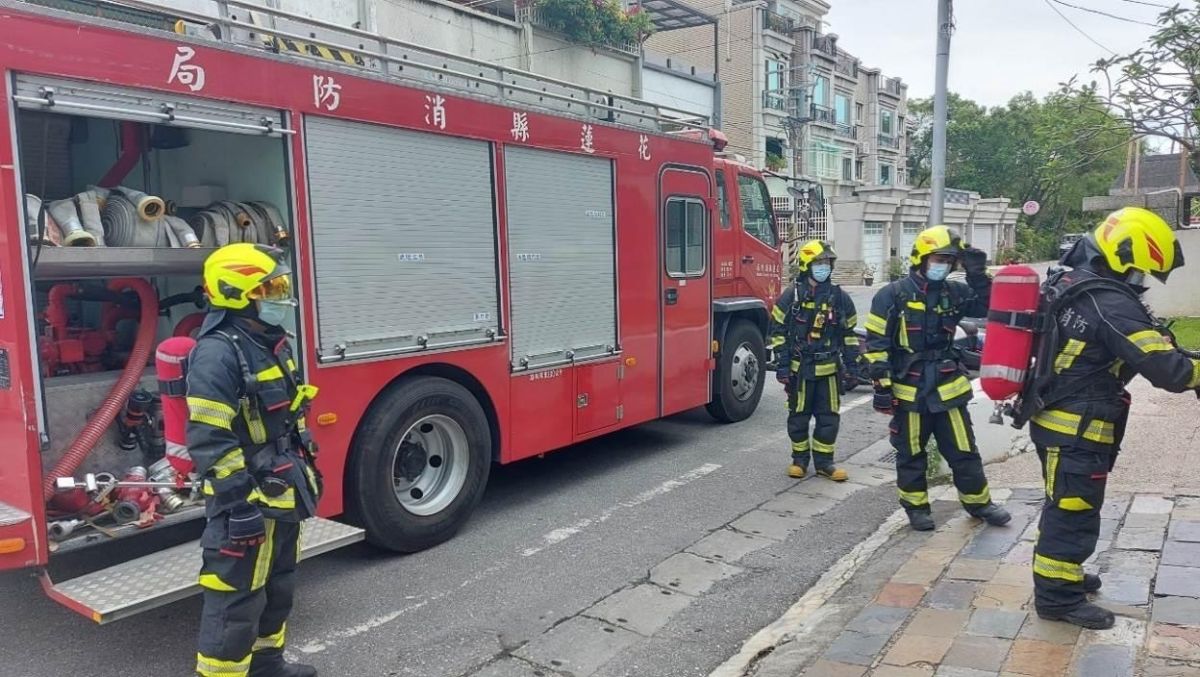 ▲花蓮縣消防局傳出有1隊員染疫。（示意圖，非當事人／花蓮縣消防局臉書）