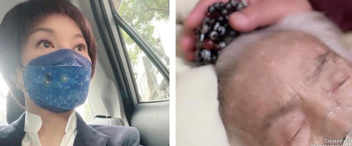 ▲歌仔戲小生唐美雲（左）的母親病逝，享壽93歲。翻攝唐美雲臉書