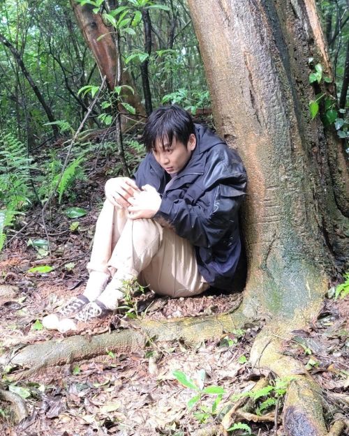 ▲張書偉拍攝《黃金歲月》竟遇到寒流來襲。（圖／民視提供）