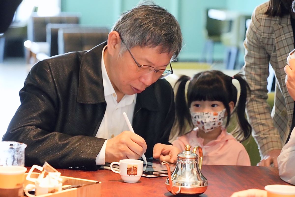 ▲柯文哲出席民眾黨選舉行程。（圖／民眾黨提供）