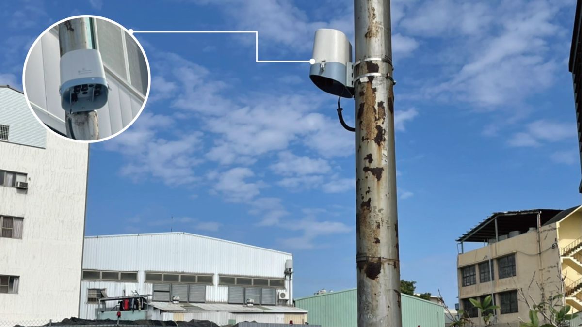 ▲台中市以「空品感測器物聯網」參加2022年度智慧50大獎，從全世界近200份投稿參賽項目中脫穎而出，獲得本屆「智慧50大獎」殊榮。（圖／中市環保局提供）