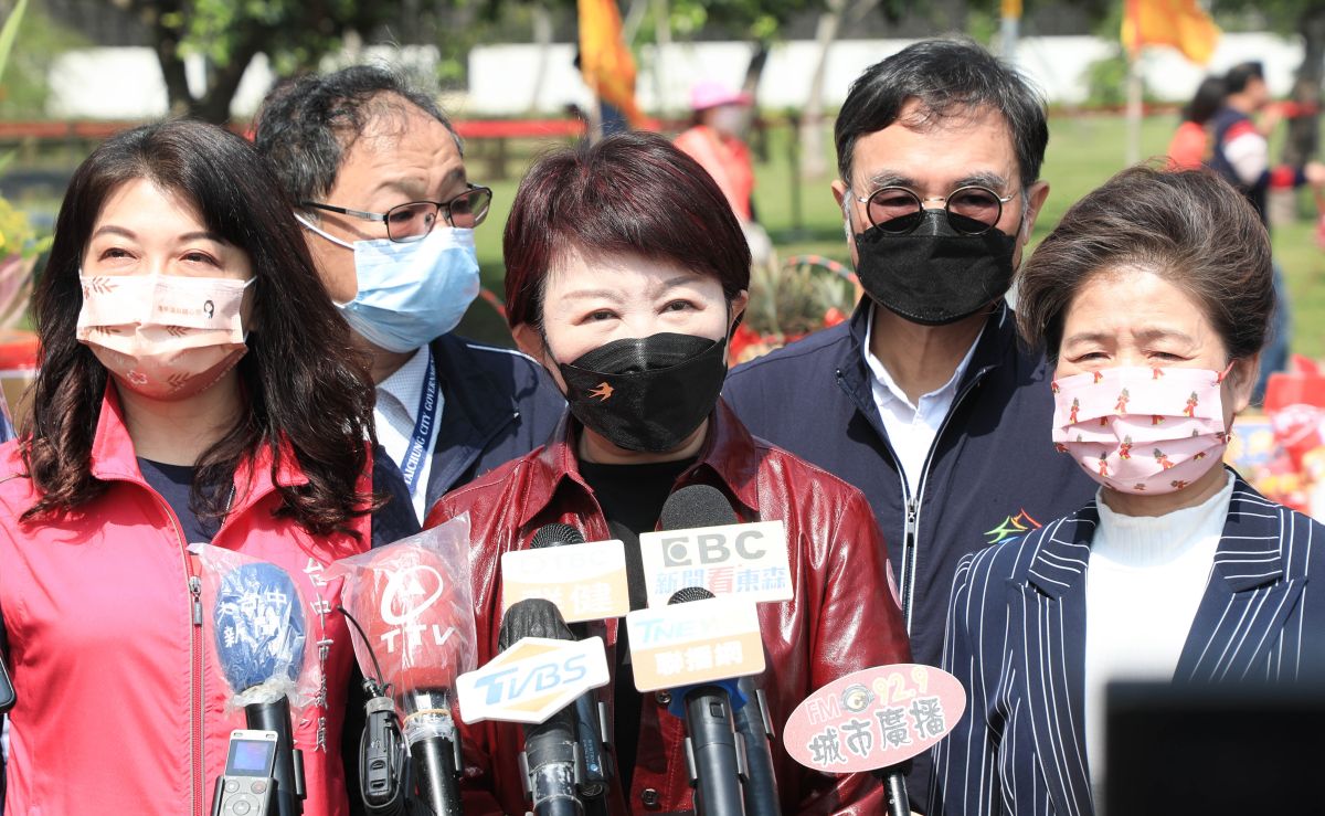 ▲台中市長盧秀燕。（圖／台中市政府提供，2022.04.06）