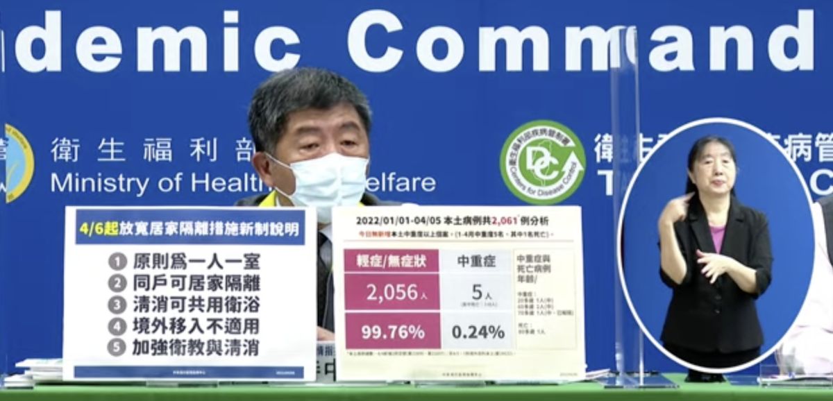 ▲指揮官陳時中說明國內疫情狀況與防疫措施。（圖／指揮中心）