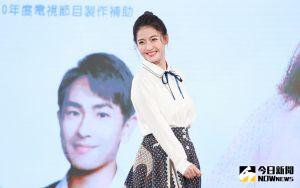 ▲王樂妍出席台視60週年大戲《美麗人生》首映記者會。
