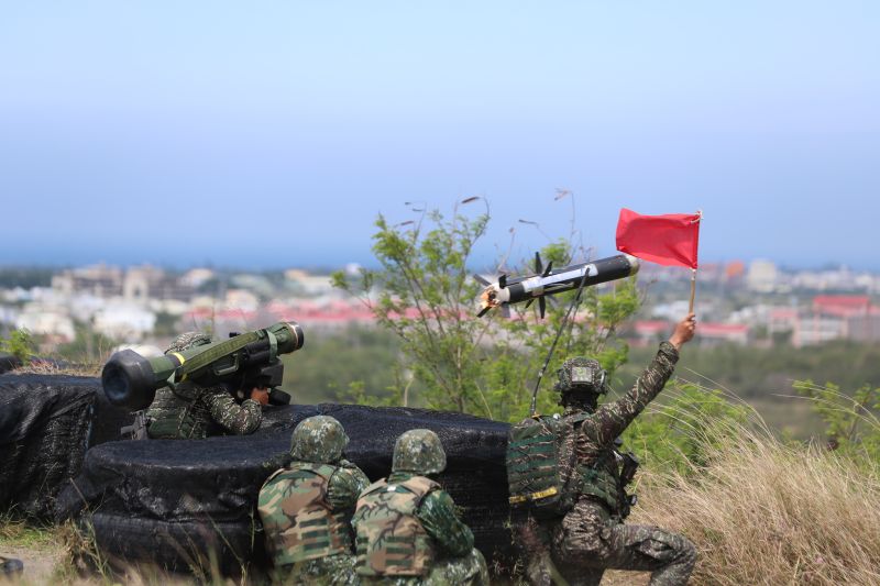 烏克蘭「抗俄」利器！陸戰隊測考展現標槍飛彈訓練成果

